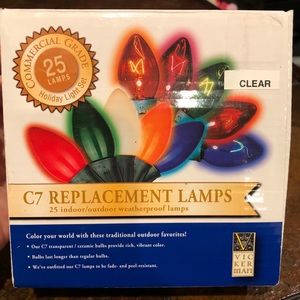 Christmas lightbulb replacements - 7 boxes